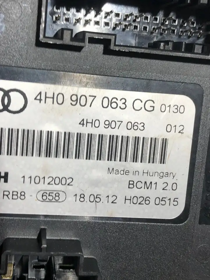 Audi A7 S7 4G (2010 - 2014) 4H0907063CG Модуль комфорта — фото 3