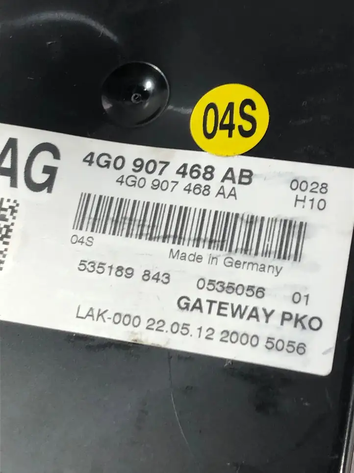 Audi A7 S7 4G (2010 - 2014) 4G0907468AB Прочие блоки управления — фото 4