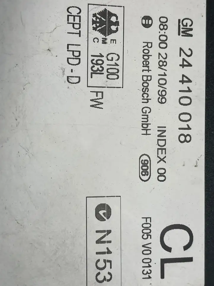 Opel Astra G (1998 - 2004) 24410018 Модуль комфорта — фото 3