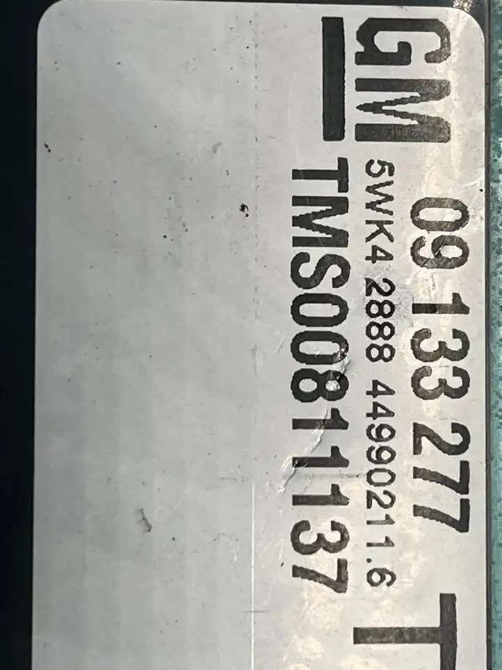 Opel Astra G (1998 - 2004) 09133277 Датчик удара SRS — фото 3
