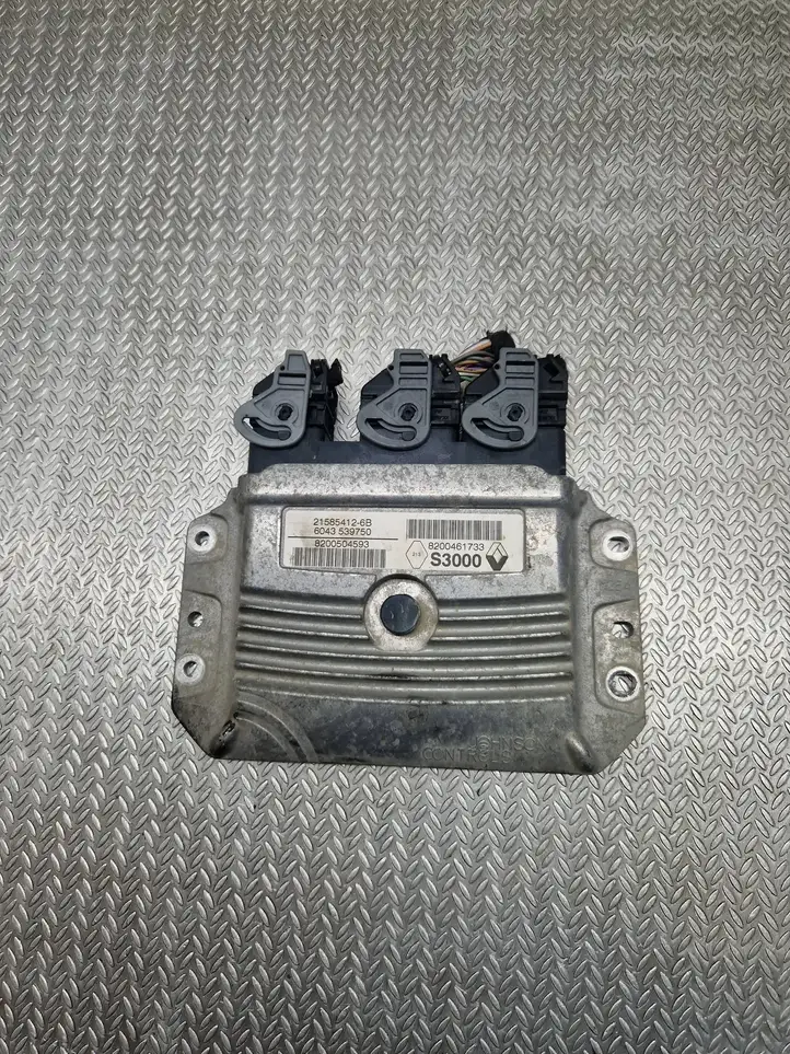 Renault Clio III (2005 - 2012) 8200504593 Блок управления двигателем (ЭБУ) — фото 1