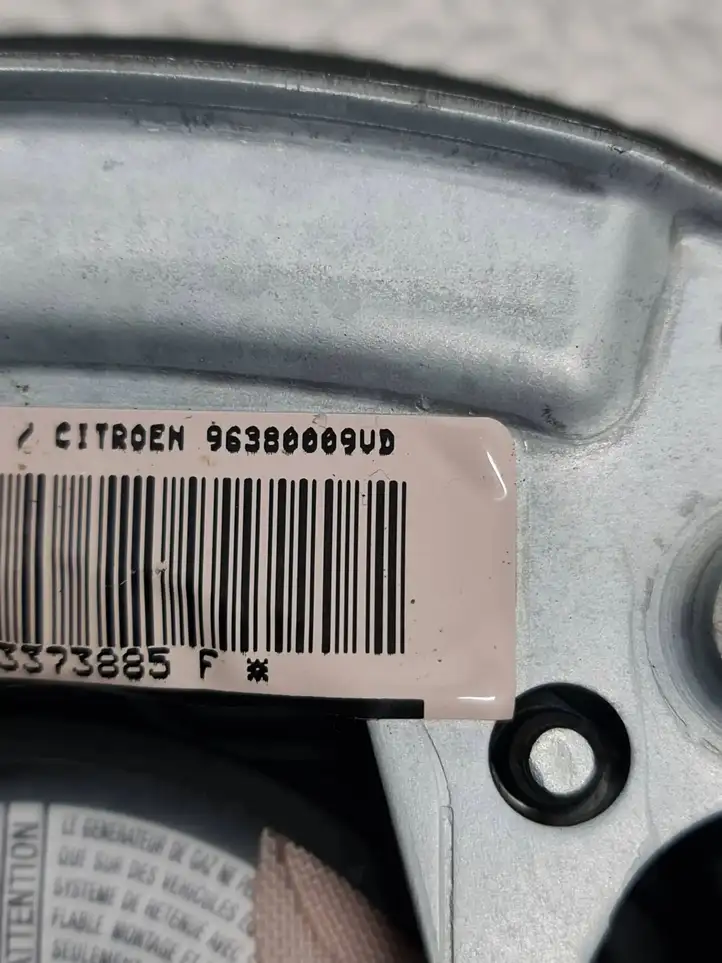 Citroen C3 (2002 - 2009) 96380009VD Подушка безопасности руля — фото 6