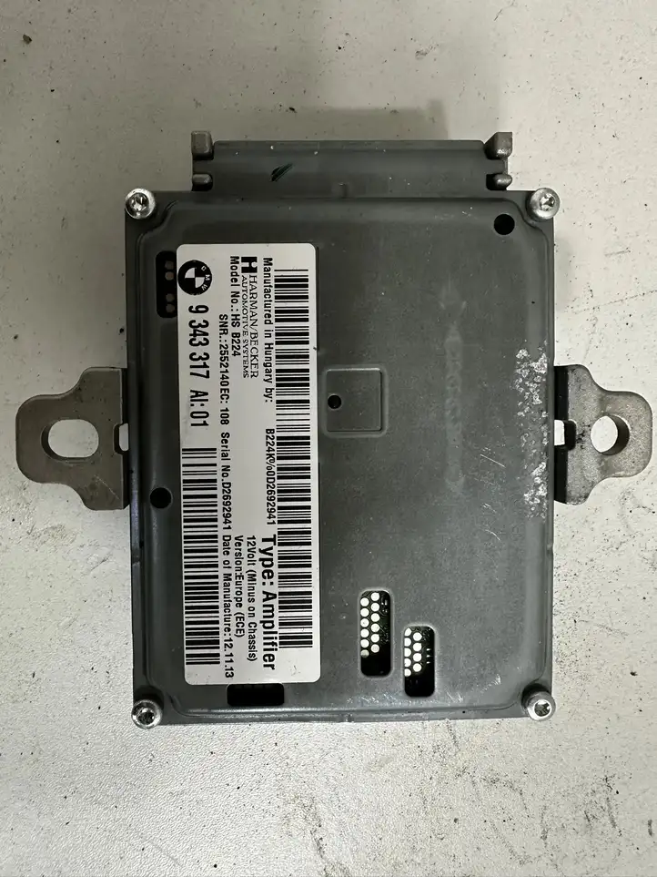 BMW 3 F30 F35 F31 (2012 - 2018) 9343317 Усилитель звука — фото 3