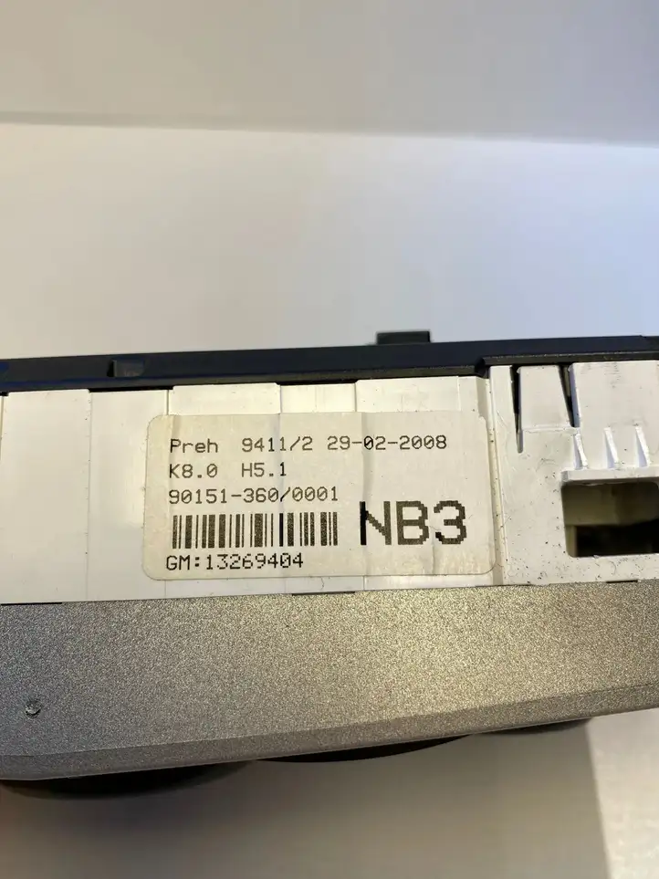 Opel Astra J (2009 - 2012) 13269404 Блок управления климат-контролем — фото 9