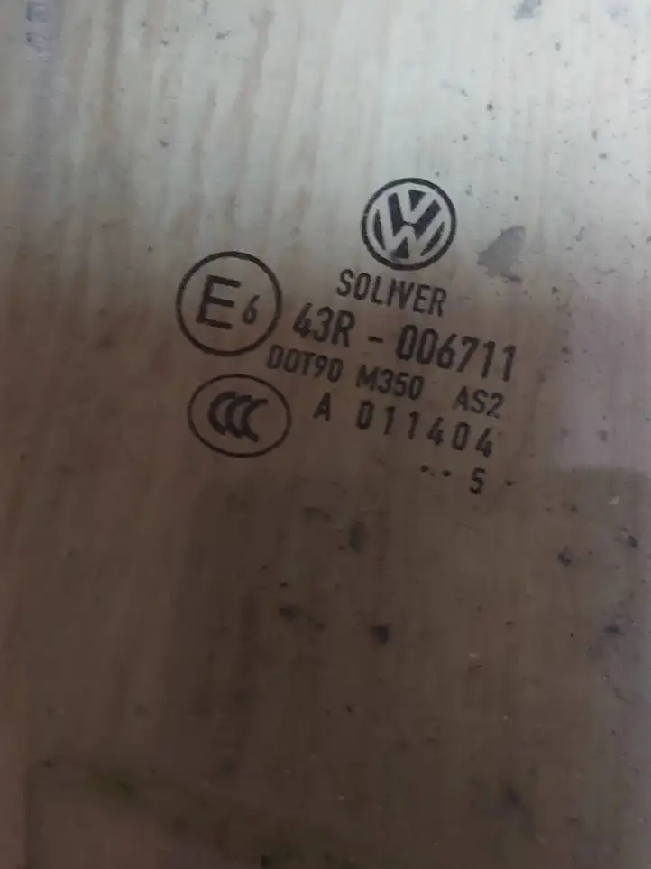 Volkswagen PASSAT B6 (2005 - 2010) 43R006711 Стекло передней двери — фото 2