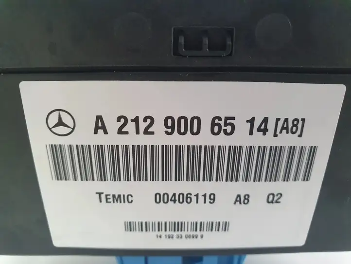Mercedes-Benz E W212 (2009 - 2016) A2129006514 Прочие блоки управления — фото 5