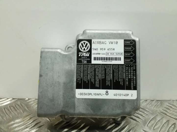 5N0959655R Volkswagen PASSAT B7 Oro pagalvių valdymo blokas