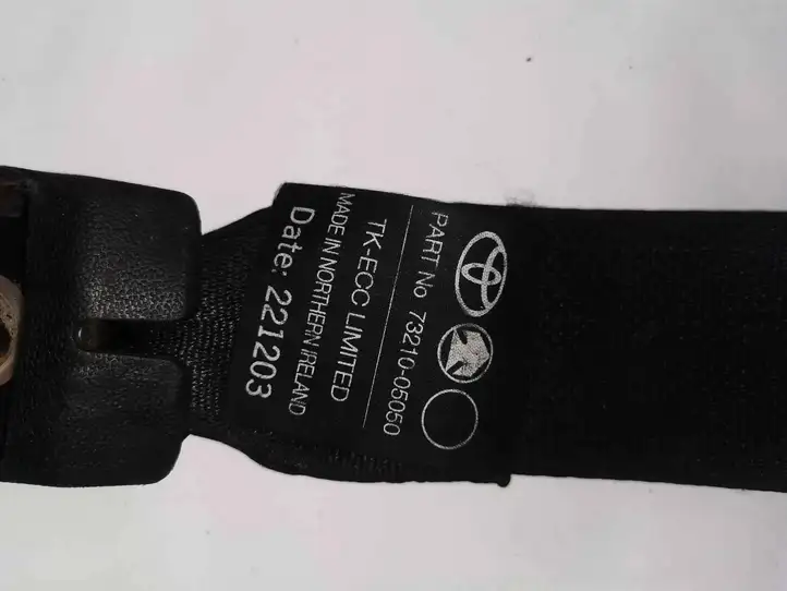Toyota Avensis T250 (2003 - 2006) 7321005050 Передний ремень безопасности — фото 5