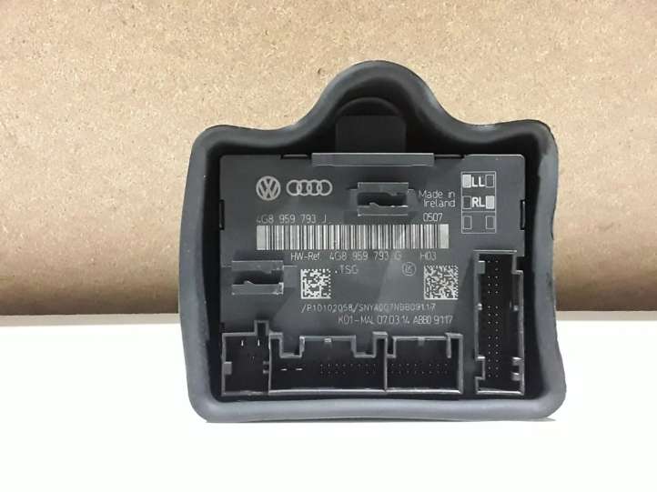 4G8959793J Audi A6 S6 C7 4G Durų elektronikos valdymo blokas