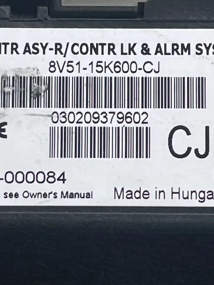 Ford Fiesta (2009 - 2012) 8V5115K600CJ Модуль комфорта — фото 3