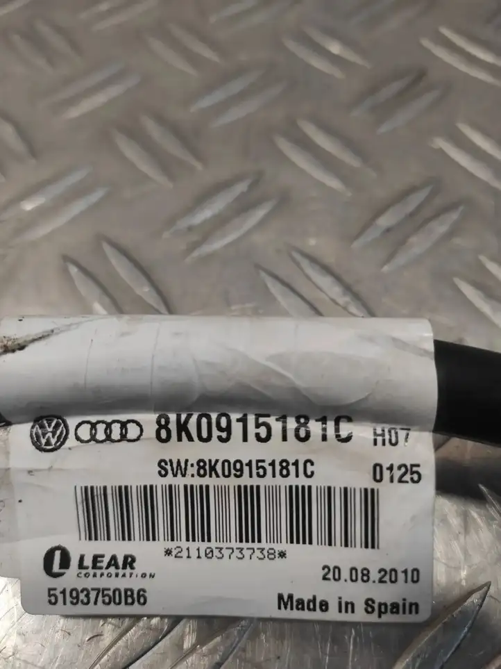 Audi A6 S6 C6 4F (2008 - 2011) 8K0915181C Плюсовой провод аккумулятора — фото 2