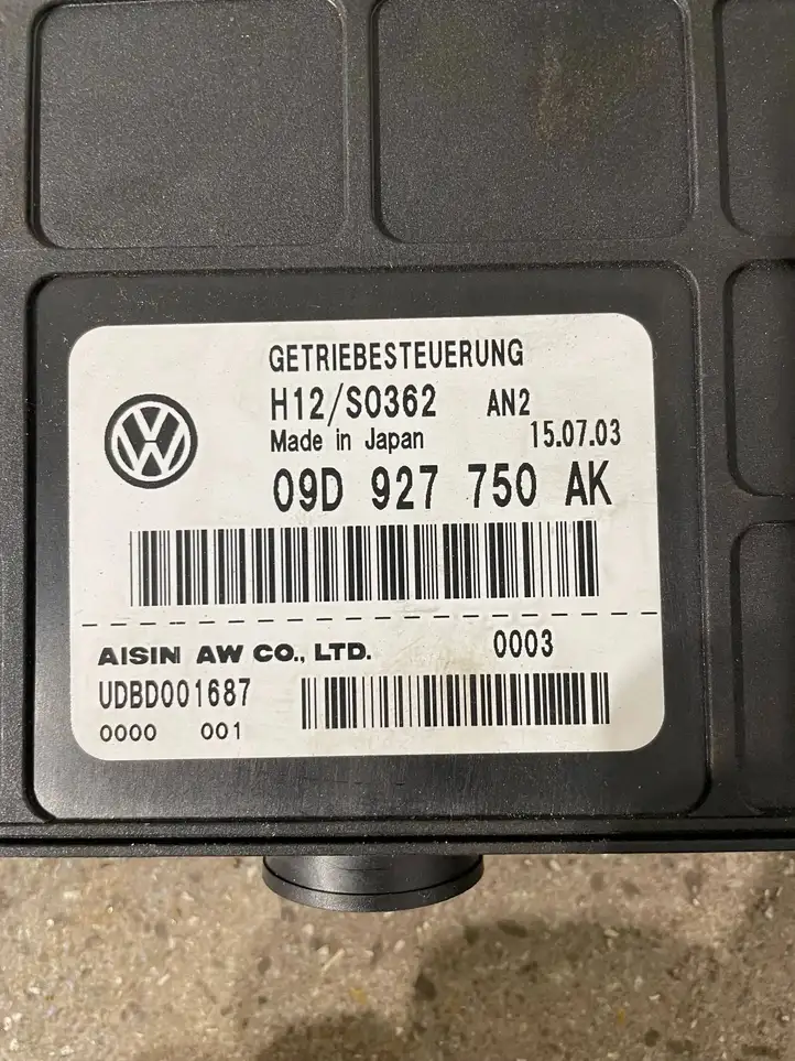 Porsche Cayenne (9PA) (2002 - 2010)  09D927750AK Блок управления АКПП