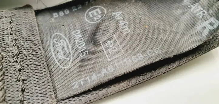 Ford Transit Connect (2002 - 2009)  2T14A611B68CC Задний ремень безопасности