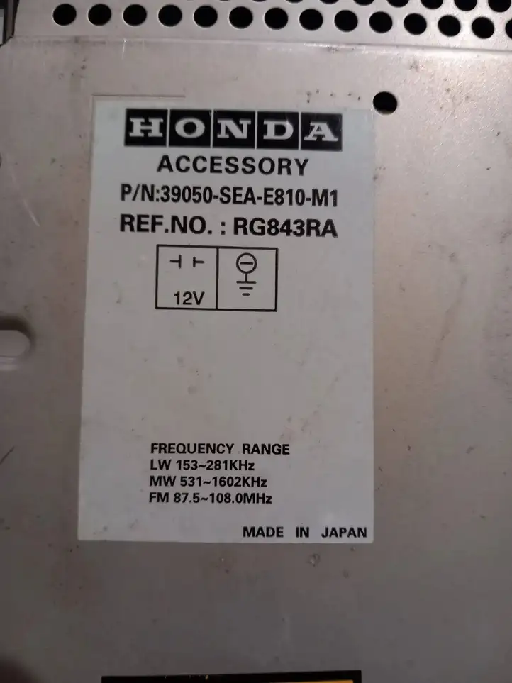 Honda Accord (2003 - 2007) 39050SEAF810M1 Магнитола / мультимедийная система — фото 3