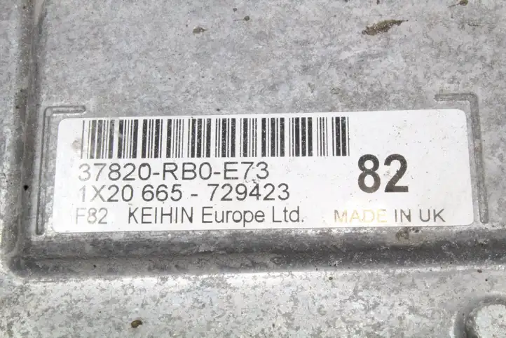 Honda Jazz (2008 - 2014) 37820RB0E73 Блок управления двигателем (ЭБУ) — фото 2
