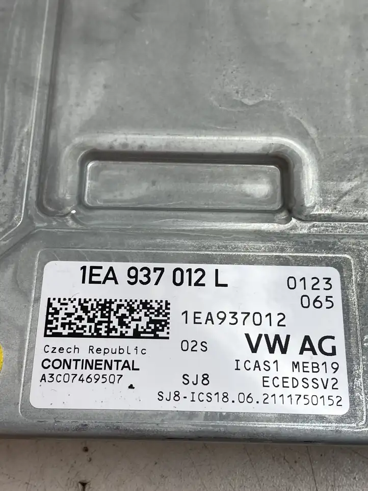 Volkswagen ID.3 (2019 - ) 1EA937012L Модуль Gateway — фото 3