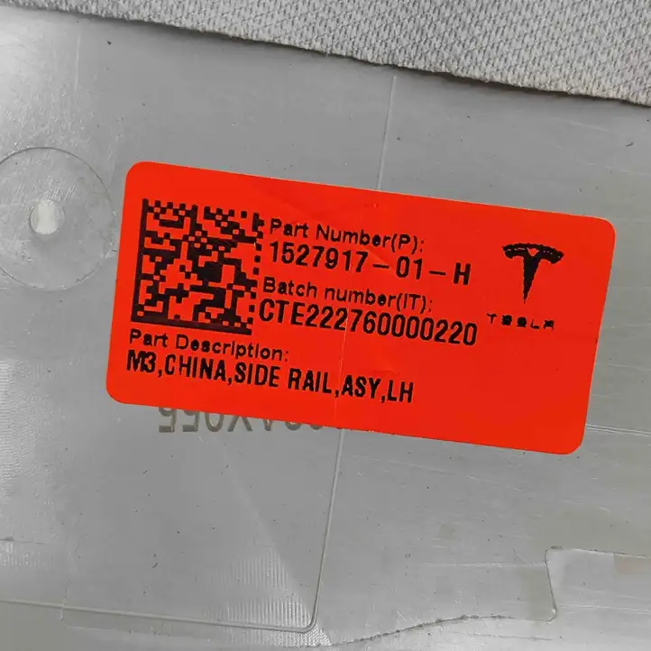 Tesla Model 3 (2017 - 2023) 152791701H Обшивка стойки D нижняя — фото 6
