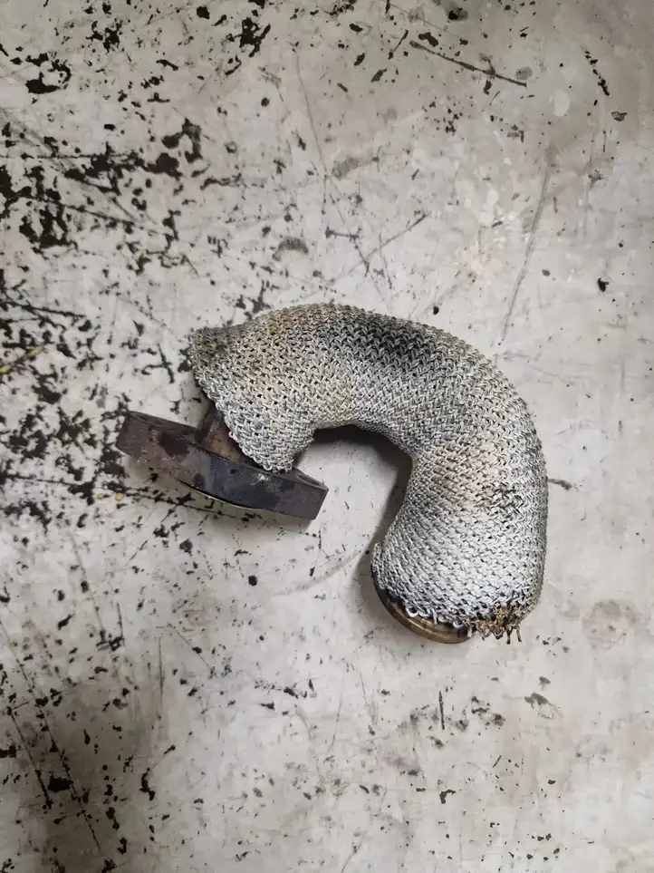 Citroen C5 (2008 - 2017)  9661897180 EGR трубка (трубки)/ шланг (шланги)