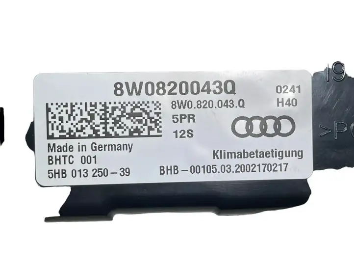 Audi A5 (2016 - ) 8W0820043Q Блок управления климат-контролем — фото 7