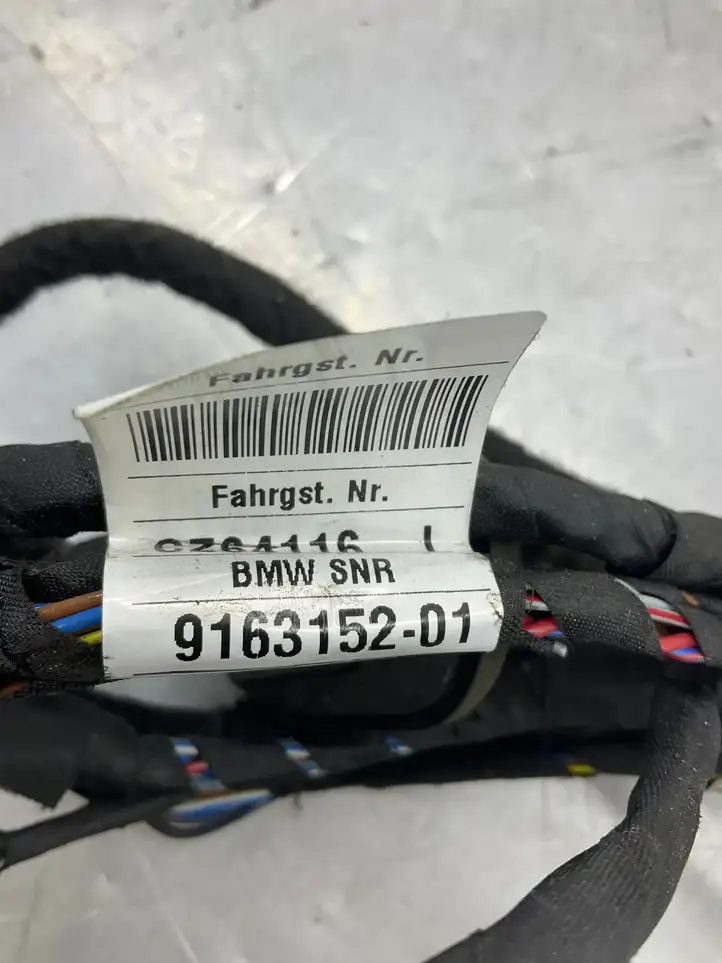 BMW 5 E60 E61 (2004 - 2010) 9163152 Проводка задней двери — фото 6