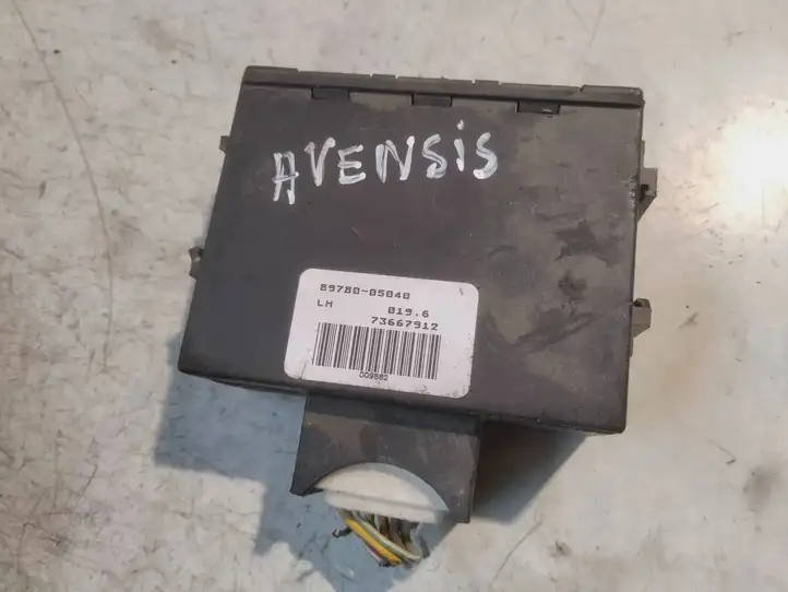 Toyota Avensis T250 (2006 - 2009) 8978005040 Блок иммобилайзера — фото 1