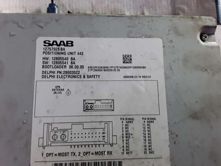 12757925 Saab 9-3 Ver2 Antenos stiprintuvas