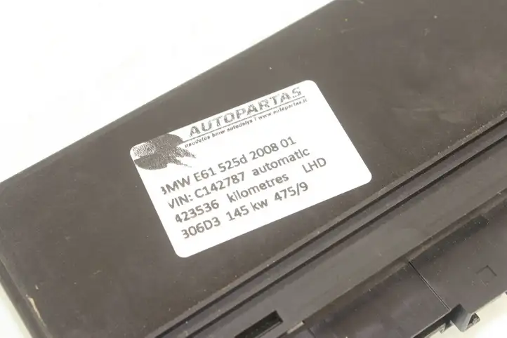 BMW 5 E60 E61 (2004 - 2010) 9176070 Модуль комфорта — фото 2