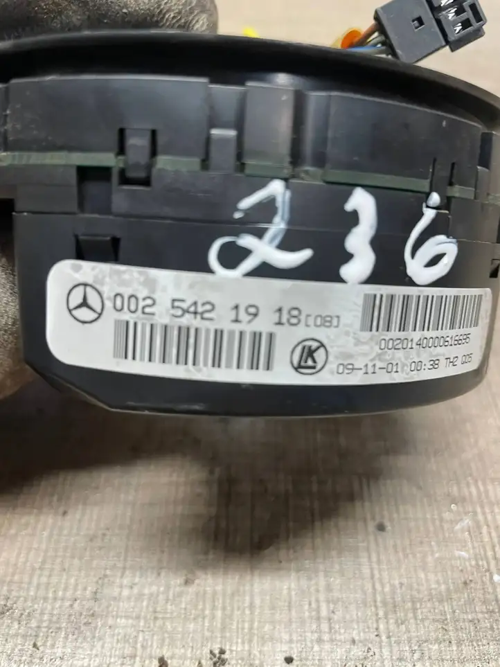 Mercedes-Benz C W203 (2000 - 2007) 0025421918 Контактное кольцо SRS — фото 3