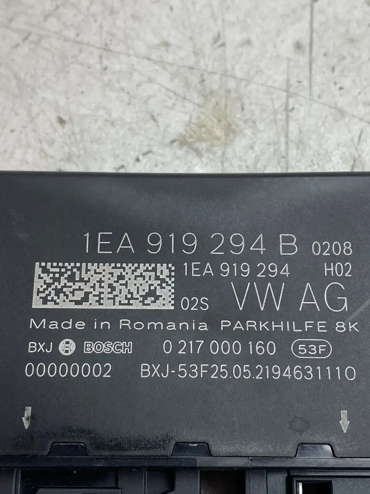 Volkswagen ID.3 (2019 - ) 1EA919294B Блок управления парктрониками — фото 4