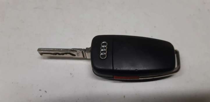 4F0837220A Audi A6 S6 C6 4F Užvedimo raktas (raktelis)/ kortelė