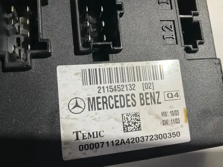 Mercedes-Benz E W211 (2002 - 2009) 2115452132 Модуль комфорта — фото 3