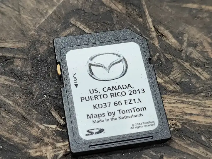 Mazda CX-9 (2012 - 2016) KD3766EZ1A Навигационные карты CD/DVD — фото 1