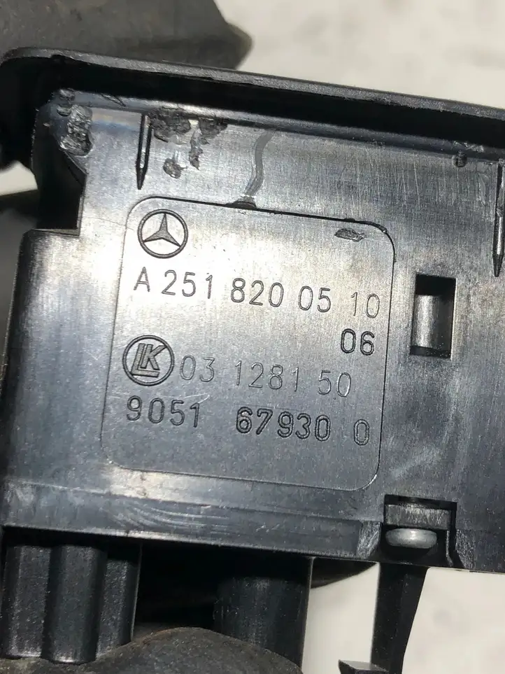 Mercedes-Benz ML W164 (2005 - 2011) A2518200510 Блок кнопок стеклоподъемников — фото 3