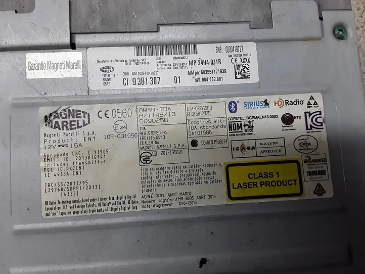 BMW 3 F30 F35 F31 (2012 - 2018) 9381307 Магнитола / мультимедийная система — фото 4