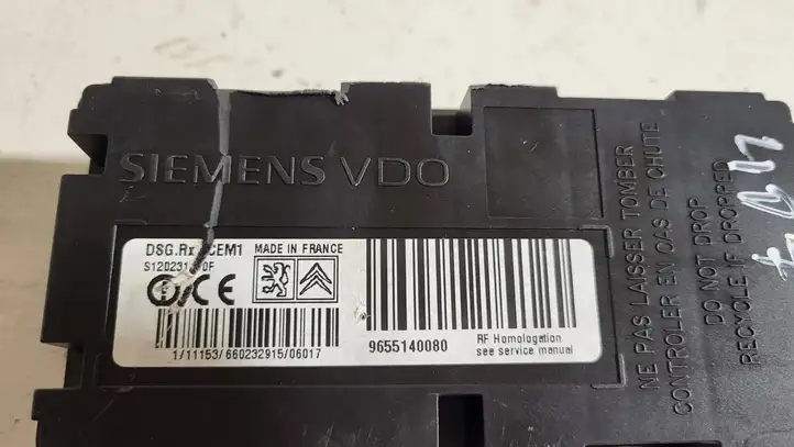 Peugeot 407 (2004 - 2011) 9655140080 Прочие блоки управления — фото 7