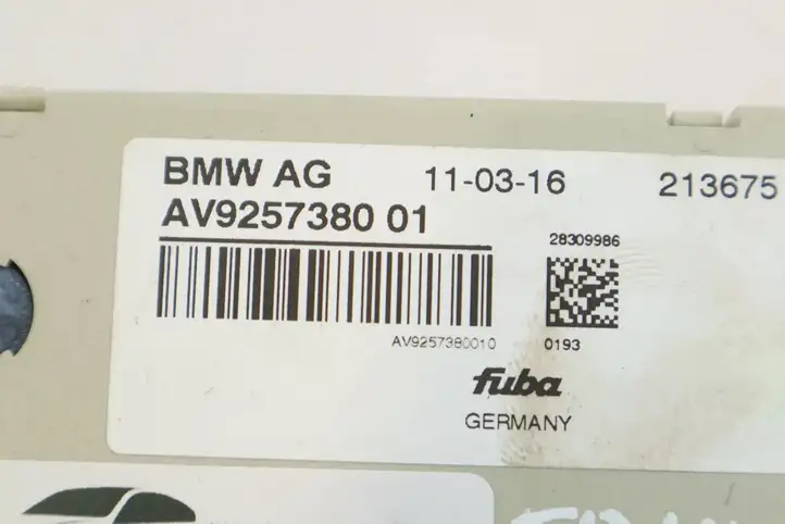 BMW 6 F12 F13 (2010 - 2018) 9257380 Усилитель антенны — фото 4