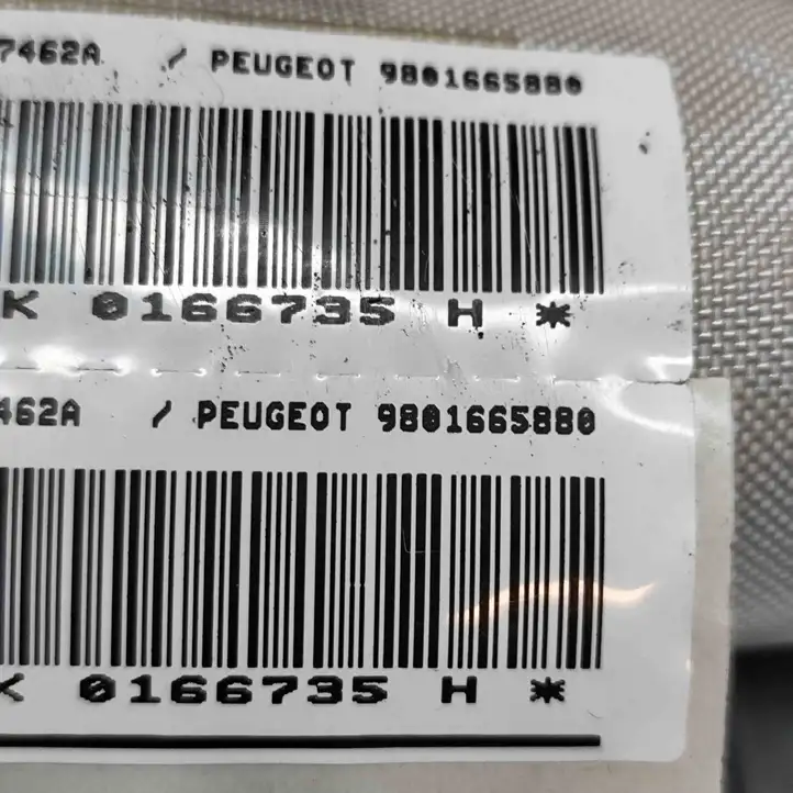Peugeot 5008 (2009 - 2013) 9801665880 Боковая подушка безопасности шторка — фото 5