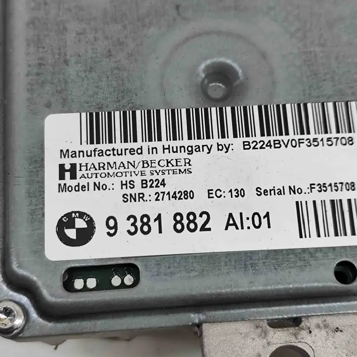 BMW 3 F30 F35 F31 (2012 - 2018) 9381882 Усилитель звука — фото 6