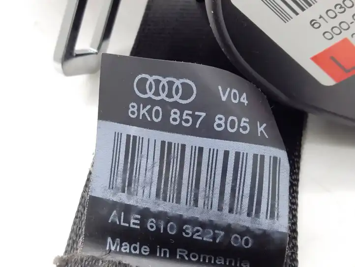 Audi A4 S4 B8 8K (2007 - 2011) 8K0857805K Задний ремень безопасности — фото 4