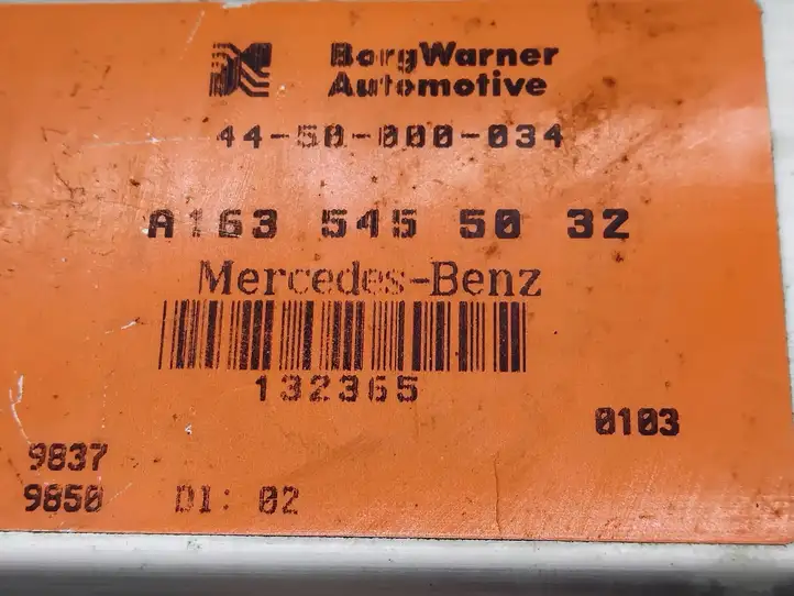 Mercedes-Benz ML W163 (1997 - 2005) A1635455032 Прочие блоки управления — фото 4