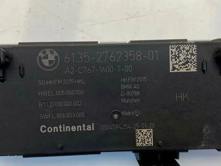 BMW 3 G20 G21 (2019 - ) 61352762358 Блок управления крышкой багажника — фото 5