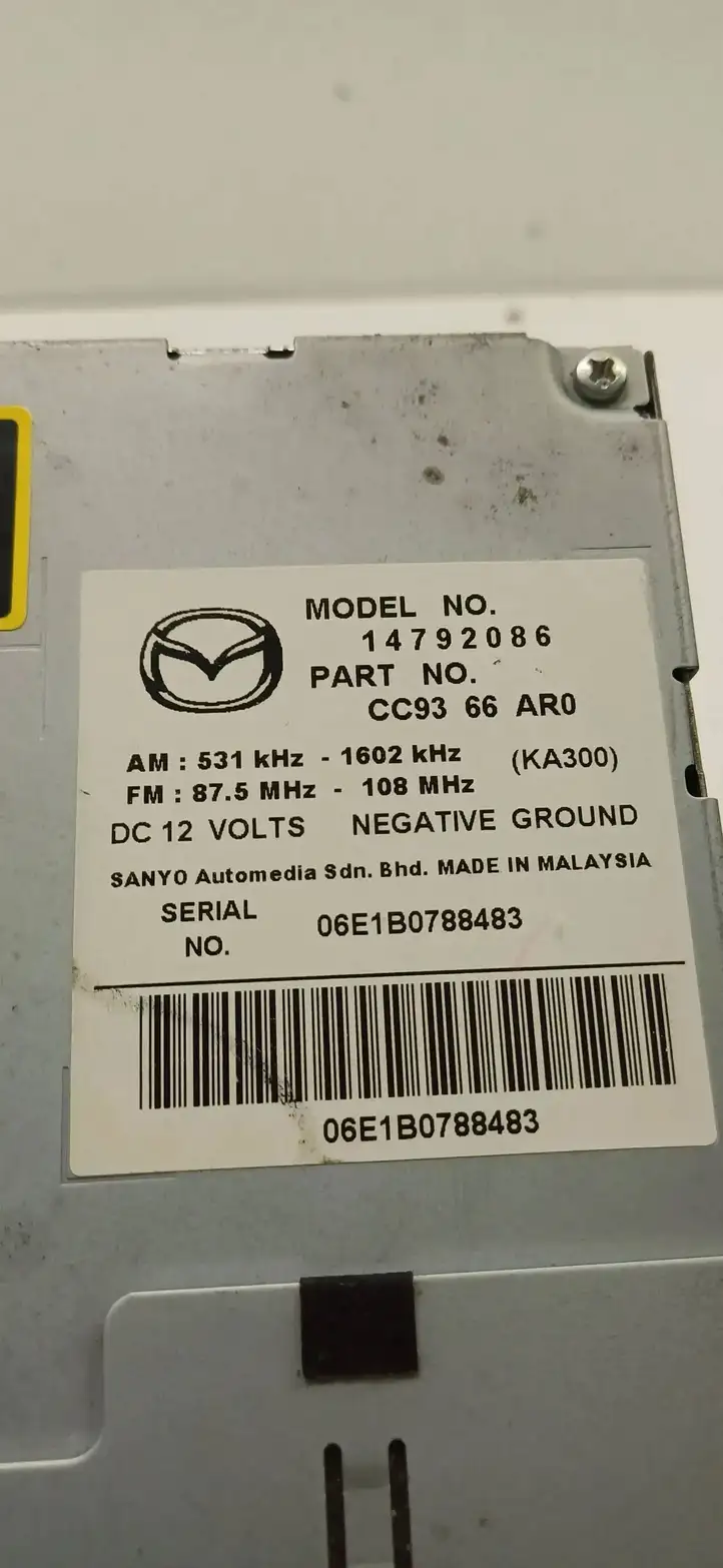 Mazda 5 (2005 - 2010) 14792086 Магнитола / мультимедийная система — фото 3