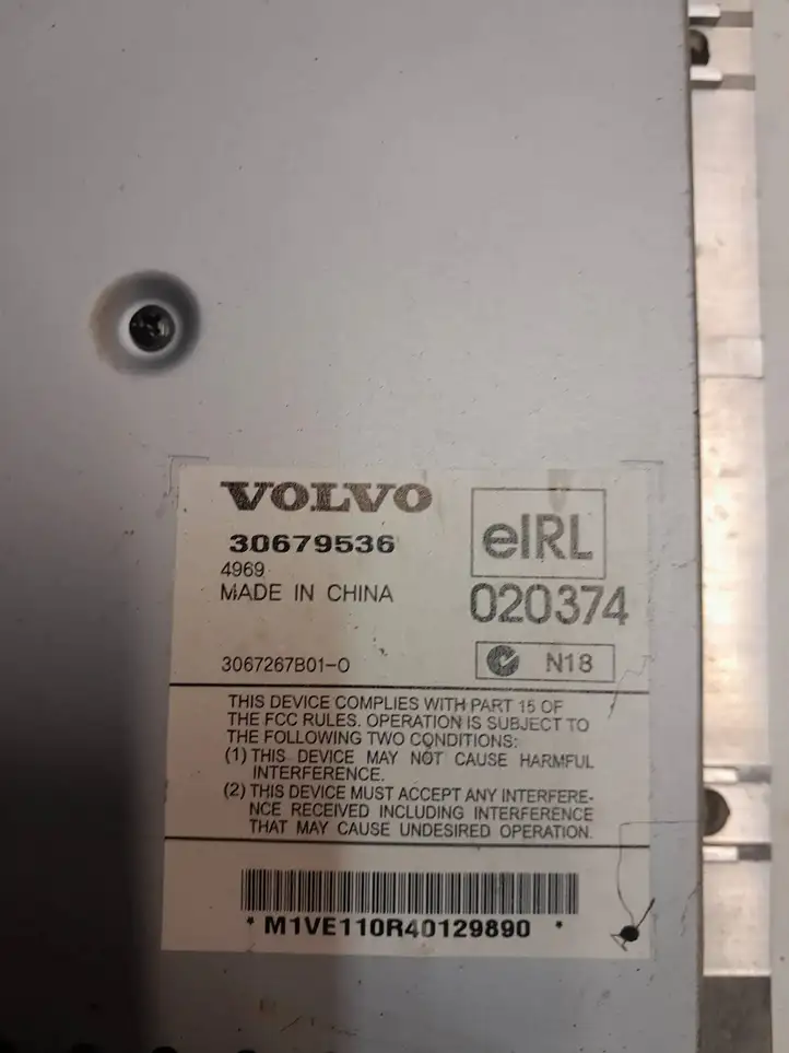Volvo V50 (2004 - 2008) 30679536 Усилитель звука — фото 3