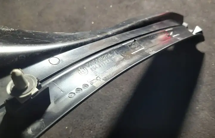 BMW 5 F10 F11 (2009 - 2016) 9162724 Внутренняя отделка заднего порога — фото 3