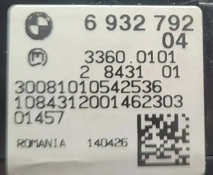 BMW 1 E81 E87 (2004 - 2011) 08101054253 Включатель фонарей — фото 4