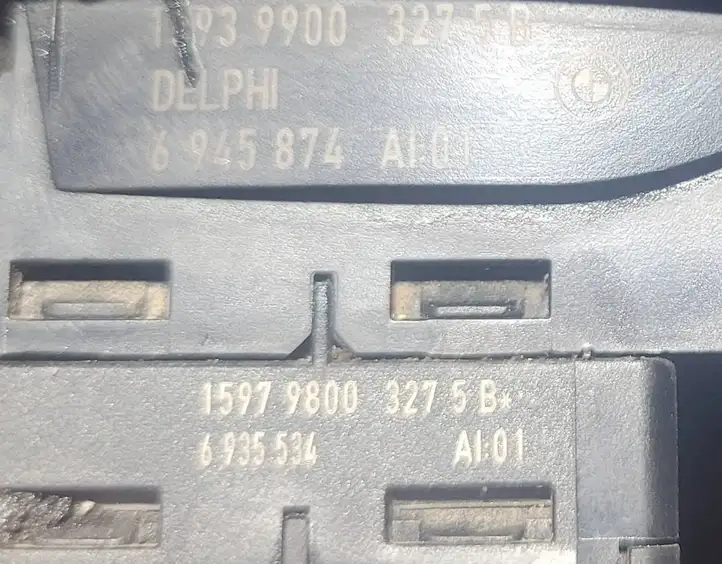 BMW 5 E60 E61 (2004 - 2010) 6945874 Кнопка стеклоподъемников — фото 5