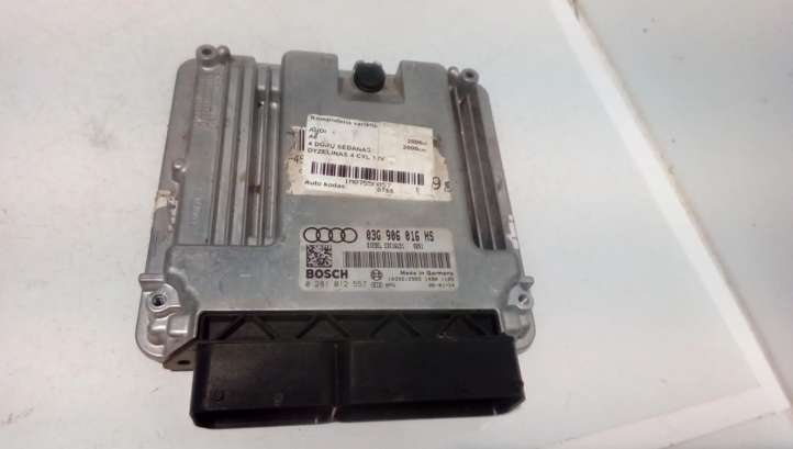 03G906016HS Audi A6 S6 C6 4F Variklio valdymo blokas