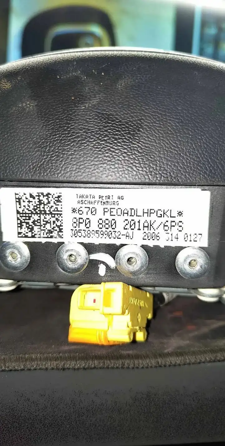 Audi A3/S3 8P (2004 - 2008) 8P0880201AK Подушка безопасности руля — фото 3