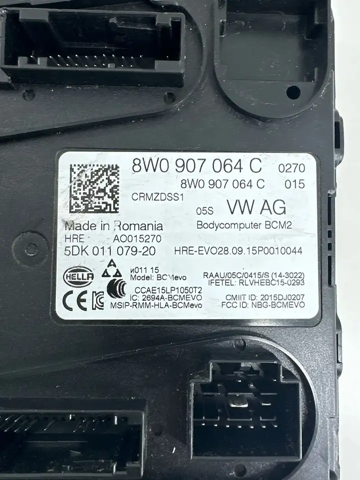 Audi A4 S4 B9 (2015 - 2019) 8W0907064C Модуль комфорта — фото 5