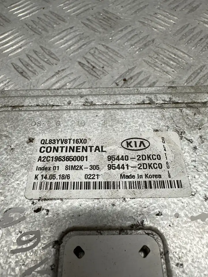 Kia Sportage (2016 - 2018) 954412DKC0 Блок управления двигателем (ЭБУ) — фото 2